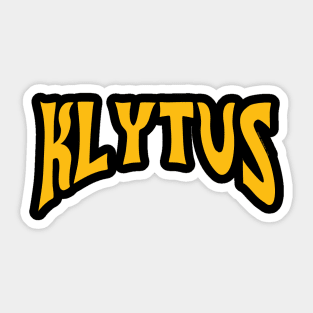 KLYTUS - FOOTBALL TEE Sticker